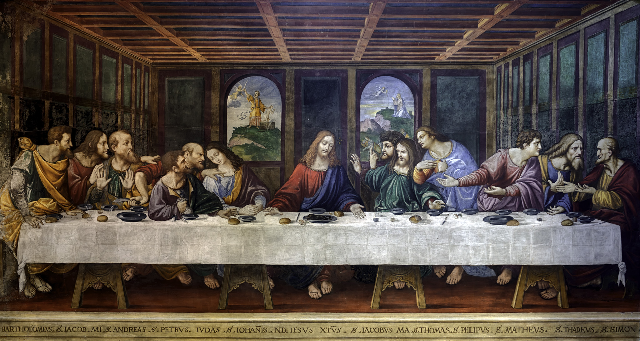 Visit L'Ultima Cena (Leonardo Da Vinci) in Milan | Live the World, image size:2048x1093